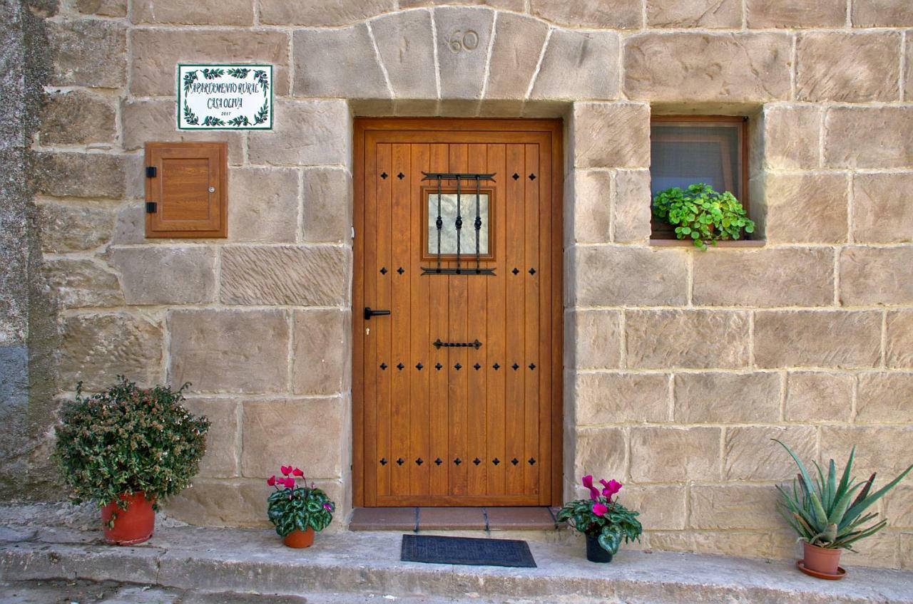 Casa Oliva La Bodegueta Pensionat Abiego Exteriör bild